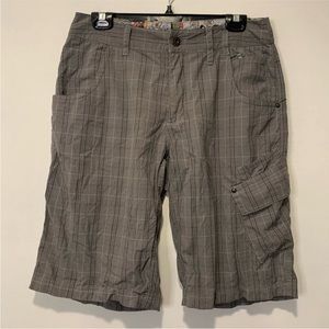 Lululemon Men’s Plaid Cargo Shorts